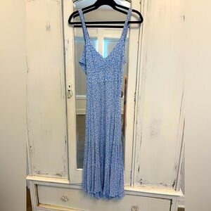 Vici flower midi dress